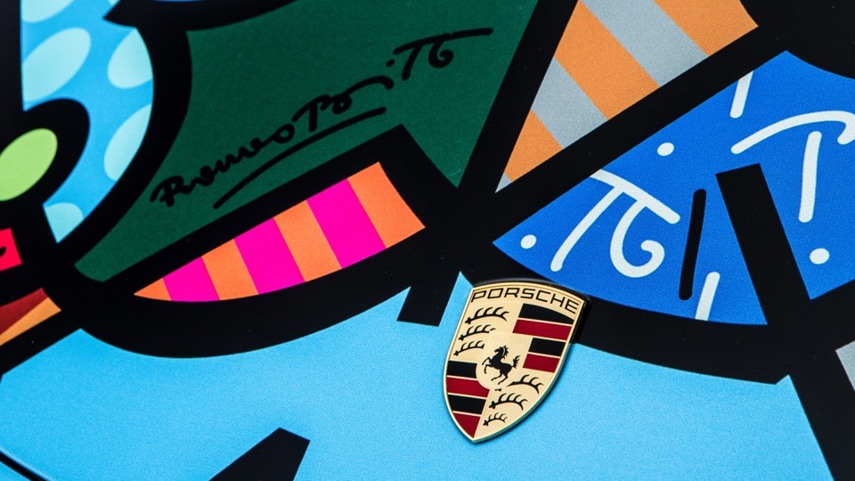 Porsche 911 Cabriolet Art Car by Romero Britto (2012)